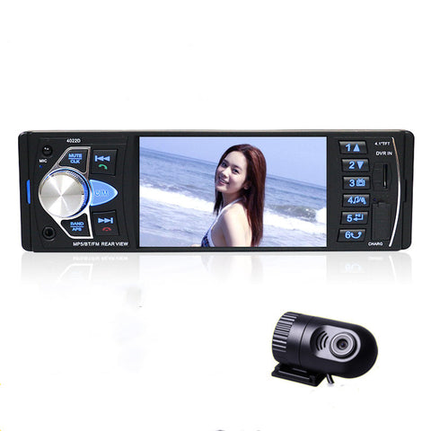 4.1 inch high-definition large screen Bluetooth hands-free car MP5 player